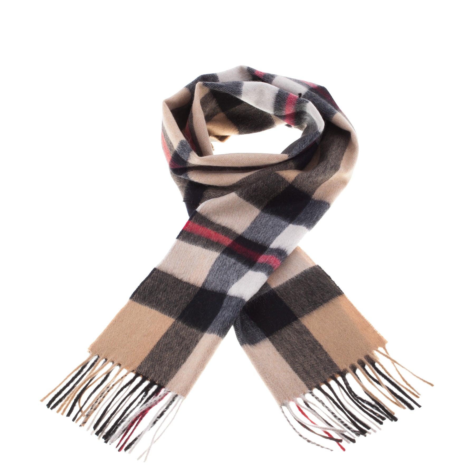 Edinburgh Cashmere Scarf Exploded Thomson Camel