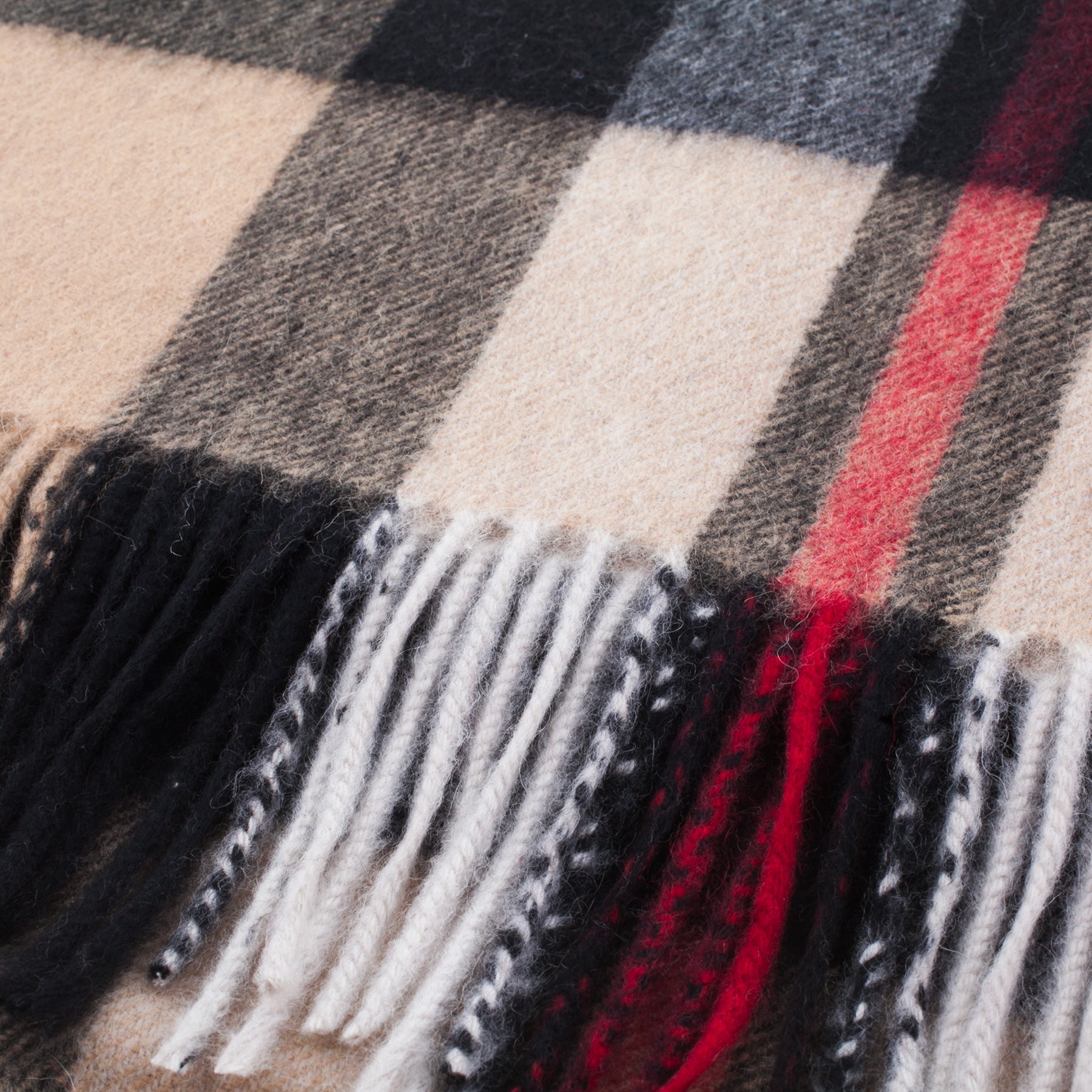 Edinburgh Cashmere Scarf Exploded Thomson Camel