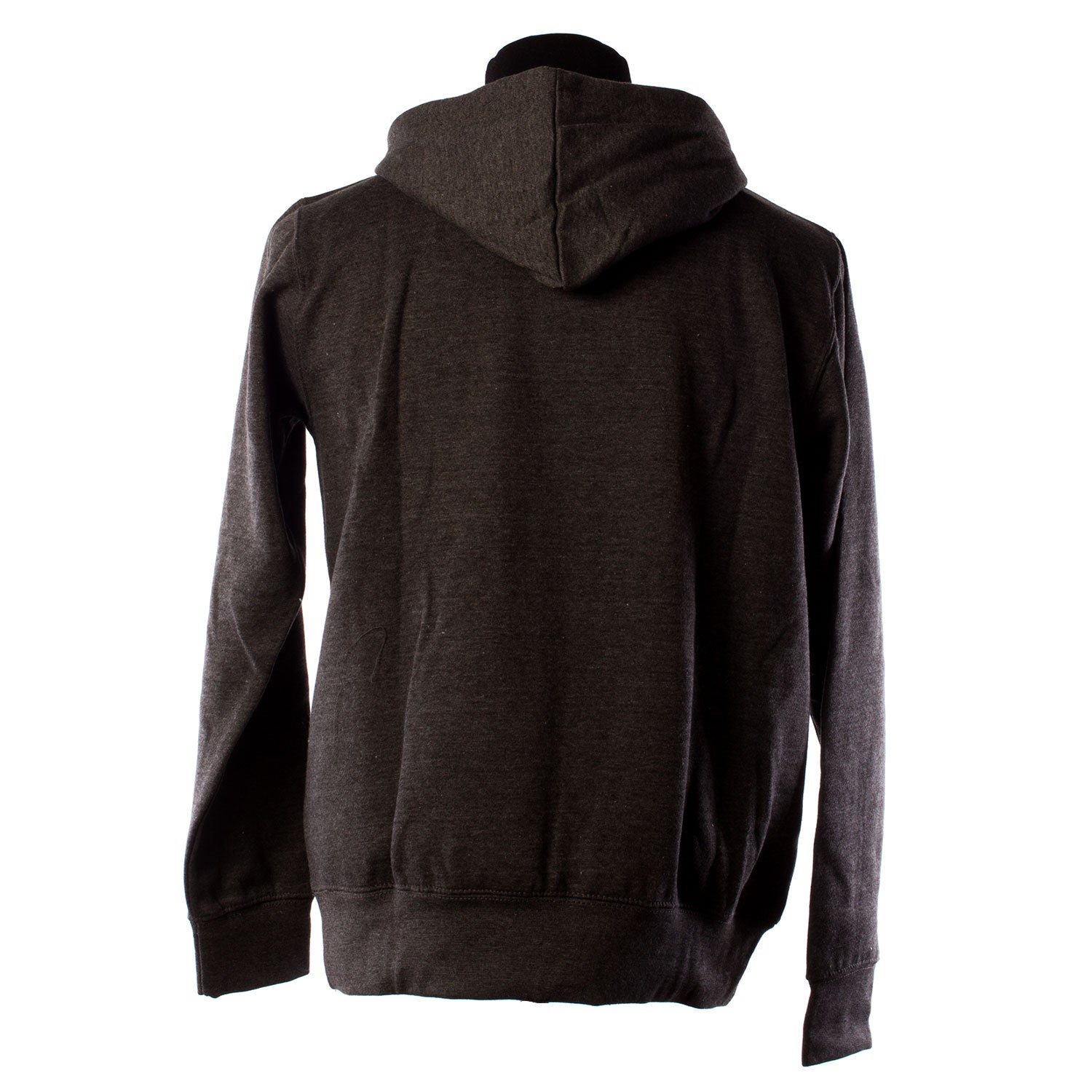 Scotland Harvard Print Hooded Top Charcoal