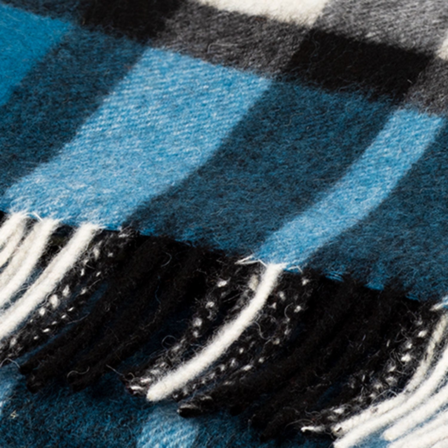 Edinburgh 100% Lambswool Tartan Scarf Exploded Scotty Thomson Pacific