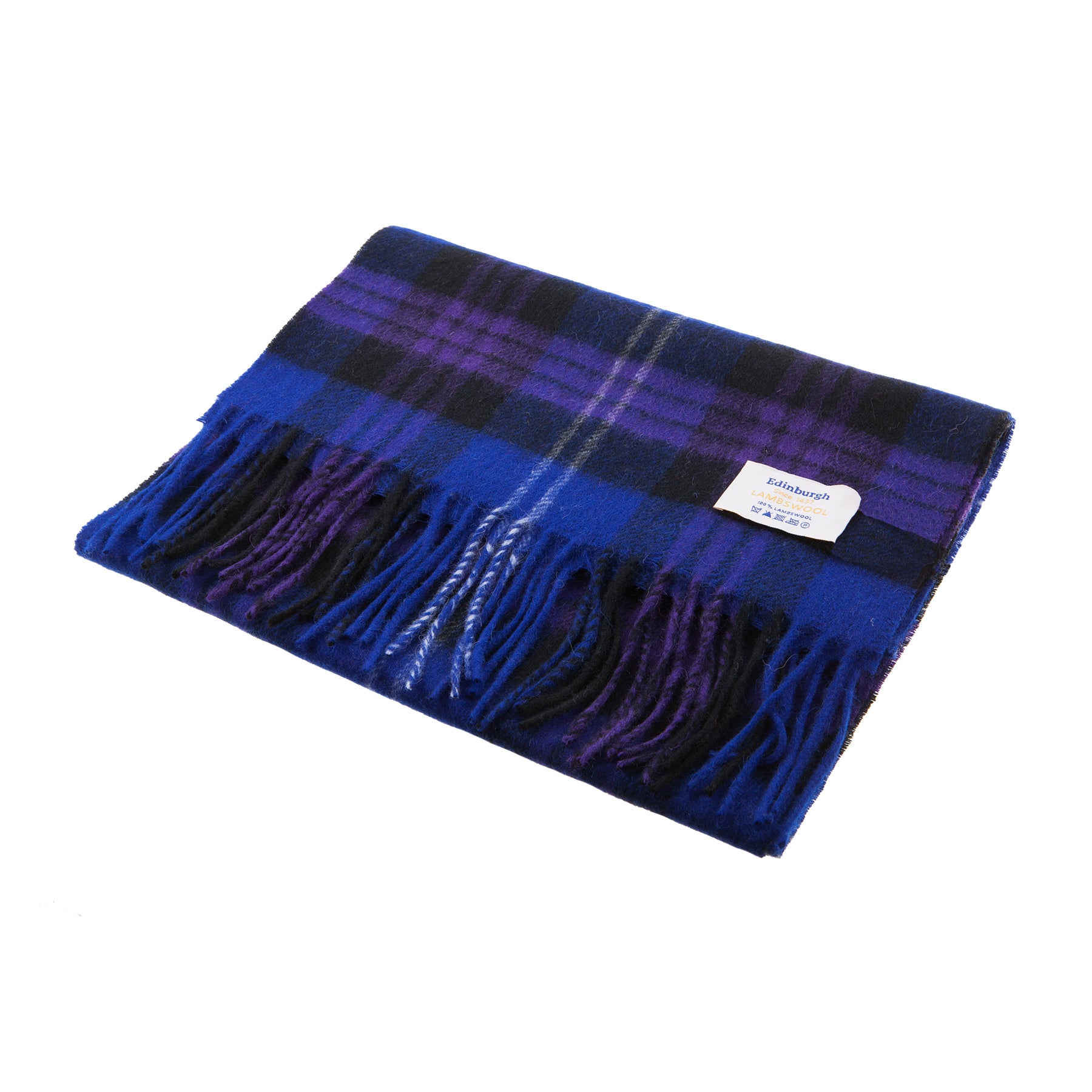 Edinburgh 100% Lambswool Tartan Scarf Heritage Of Scotland