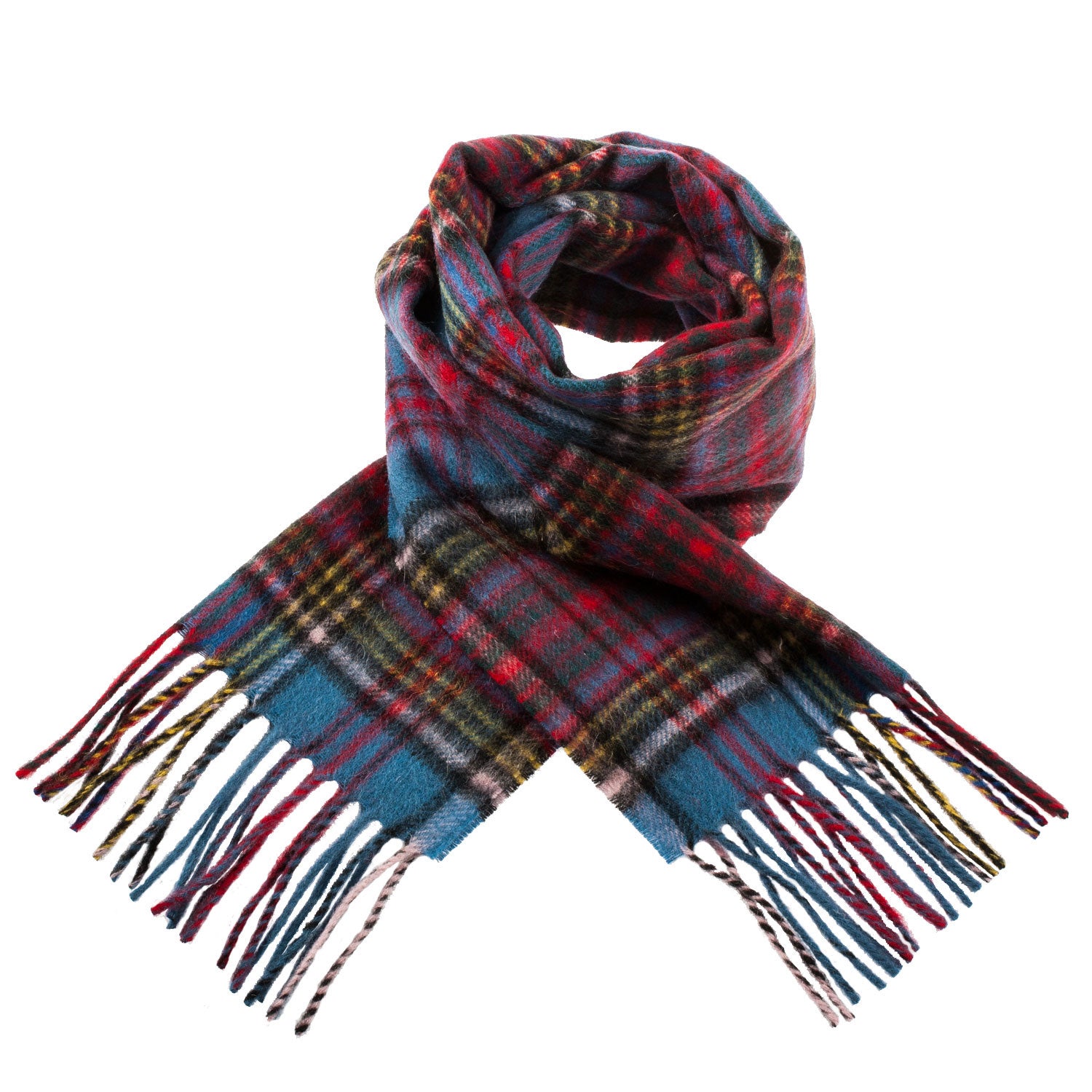 Edinburgh 100% Lambswool Tartan Scarf Anderson