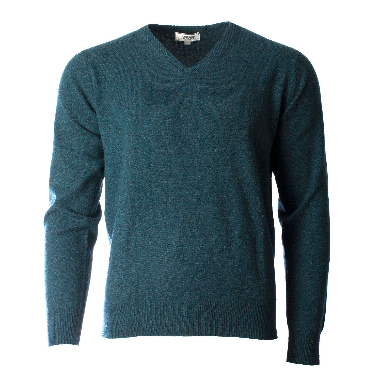 100% Cashmere V-Neck Plain Men's Jumper Lugano