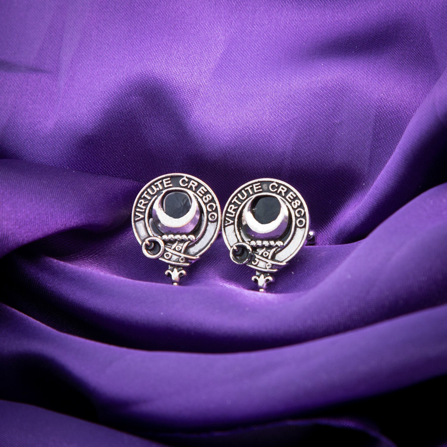 Clan Cufflinks Leask