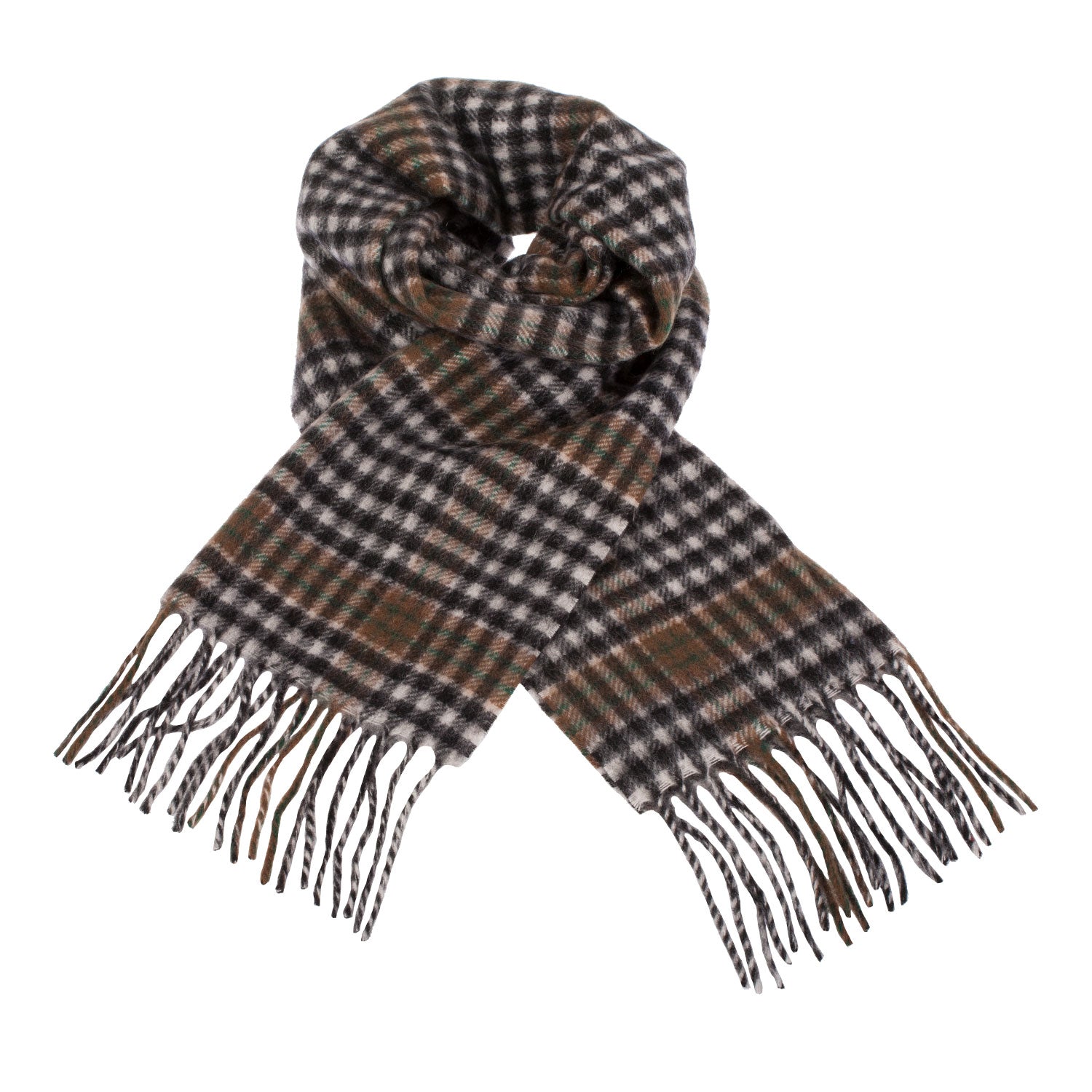 Cashmere Scottish Tartan Clan Scarf Burns Check