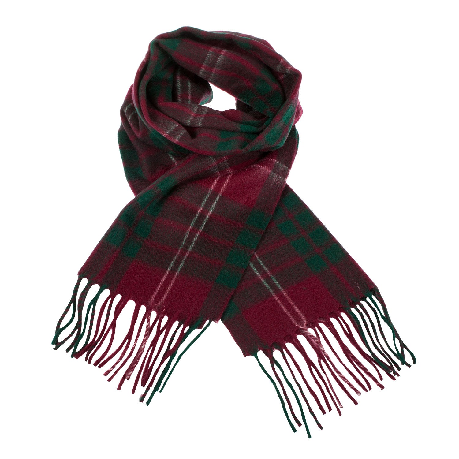 Cashmere Scottish Tartan Clan Scarf Crawford