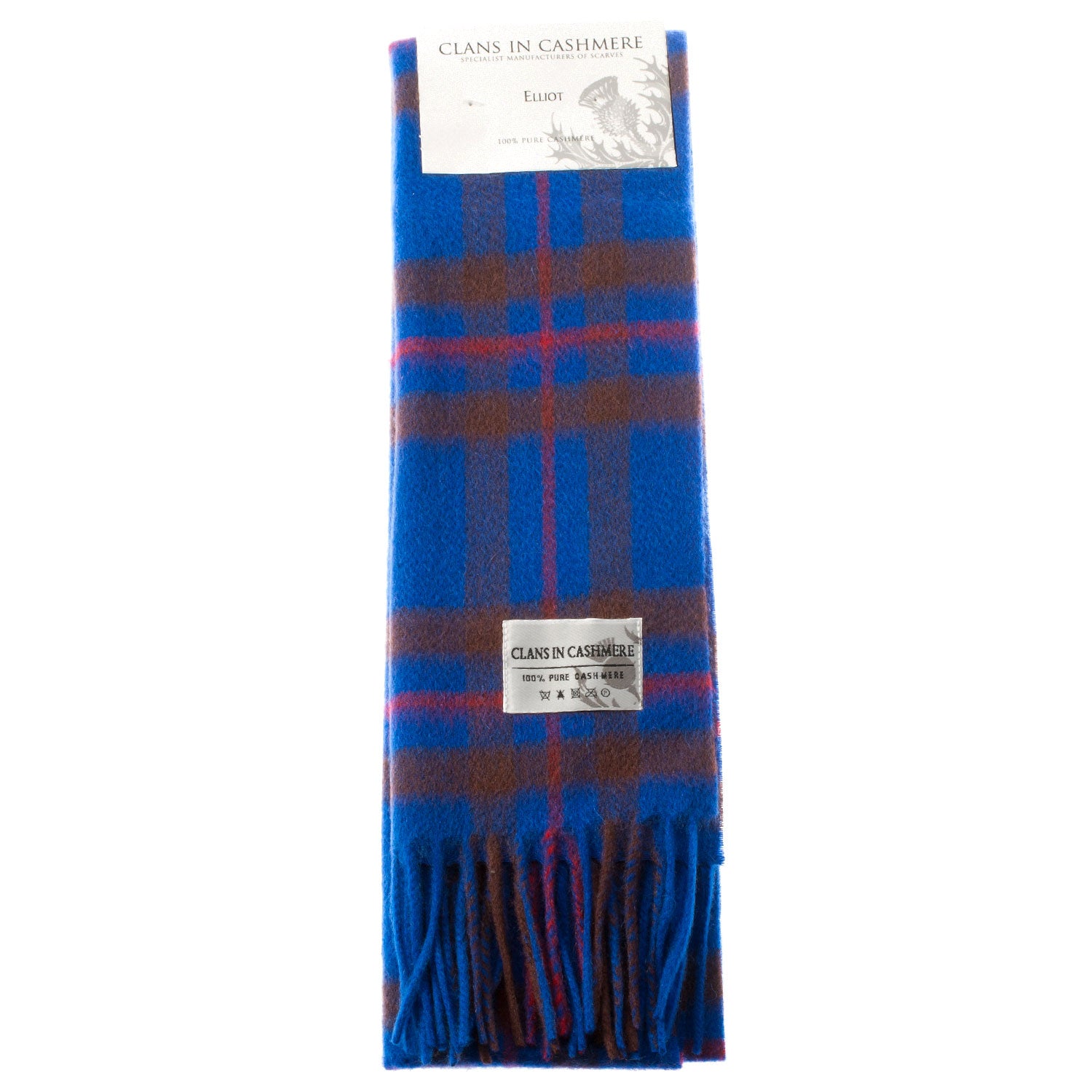 Cashmere Scottish Tartan Clan Scarf Elliot