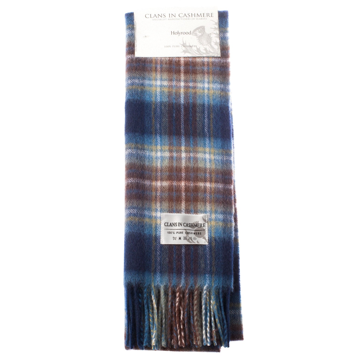 Cashmere Scottish Tartan Clan Scarf Holyrood