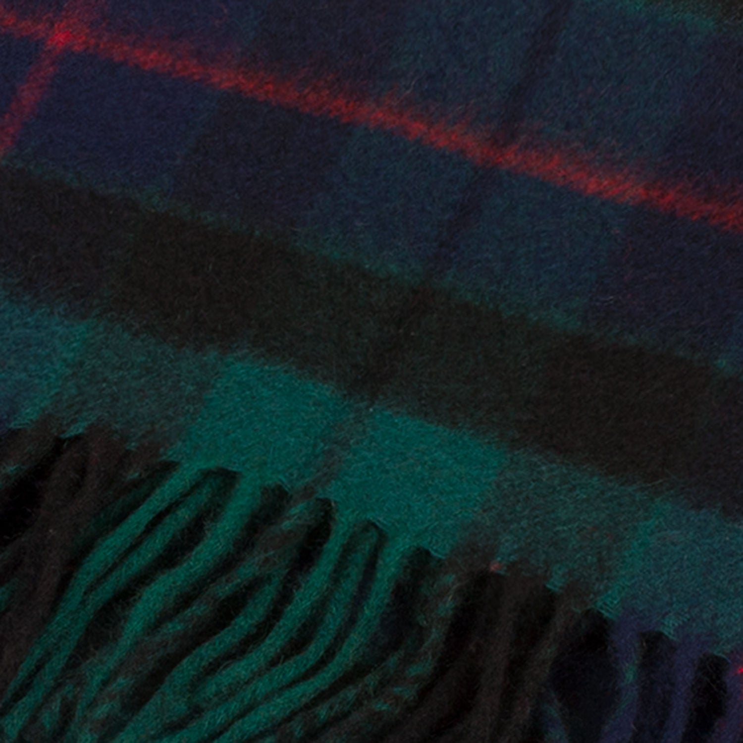 Cashmere Scottish Tartan Clan Scarf Morrison Green