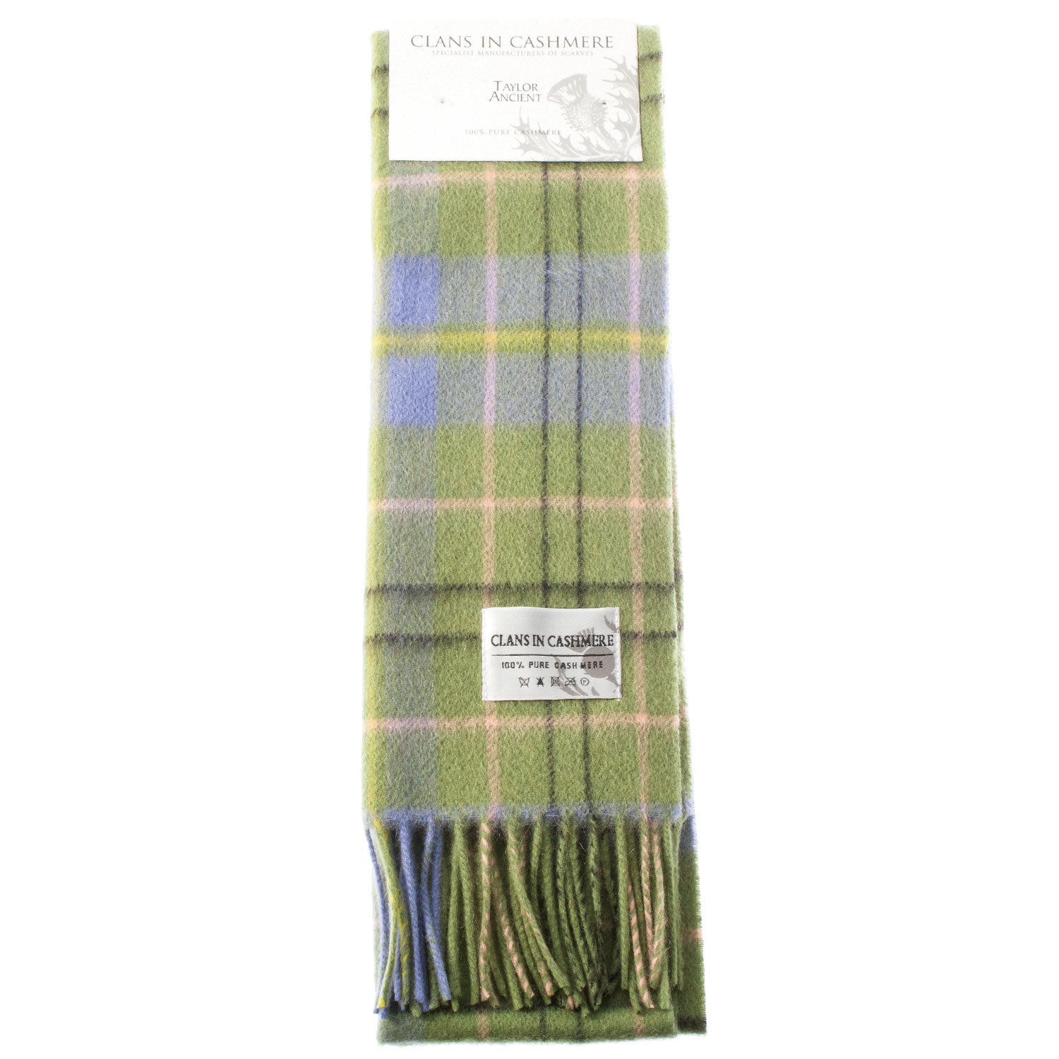 Cashmere Scottish Tartan Clan Scarf Taylor Ancient