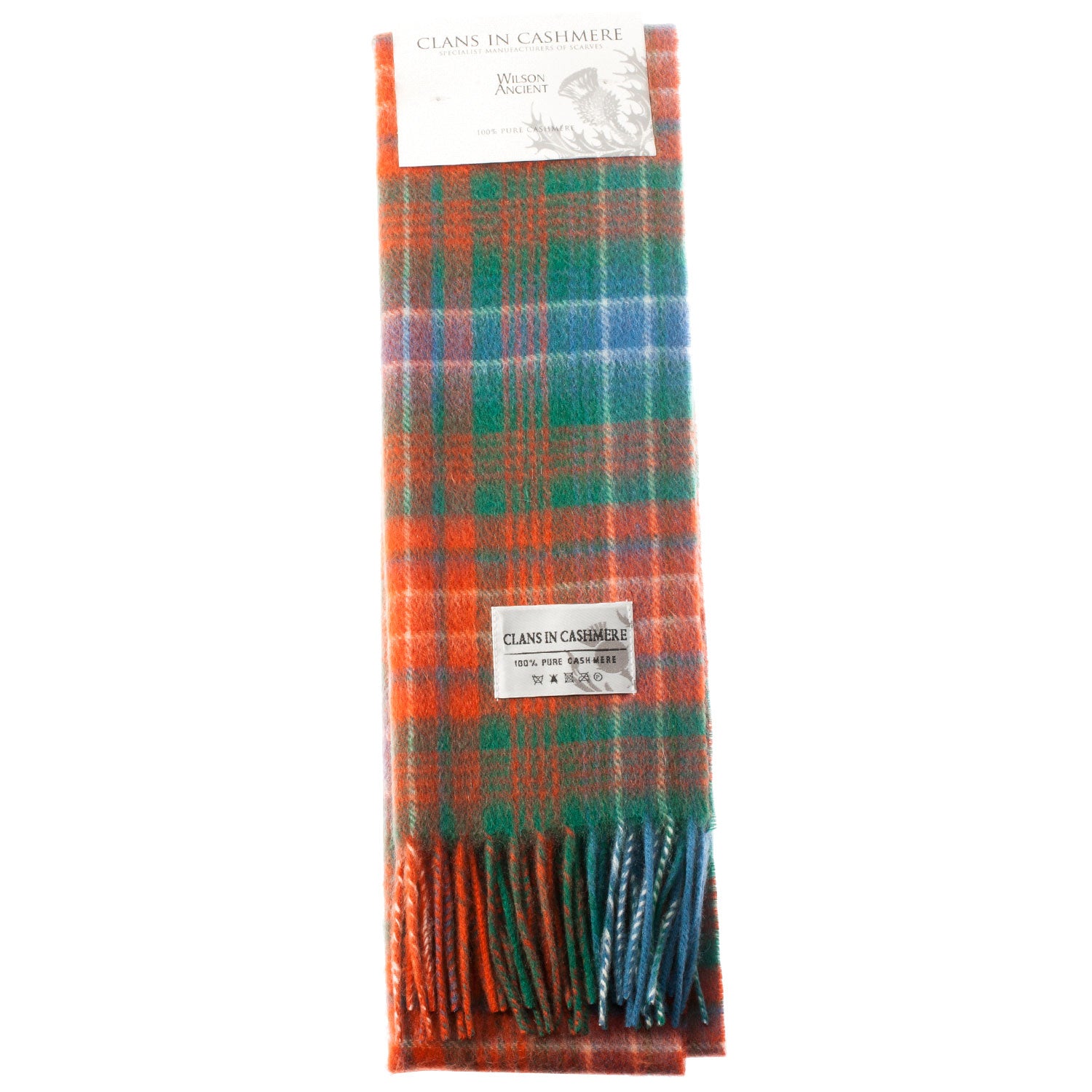Cashmere Scottish Tartan Clan Scarf Wilson Ancient