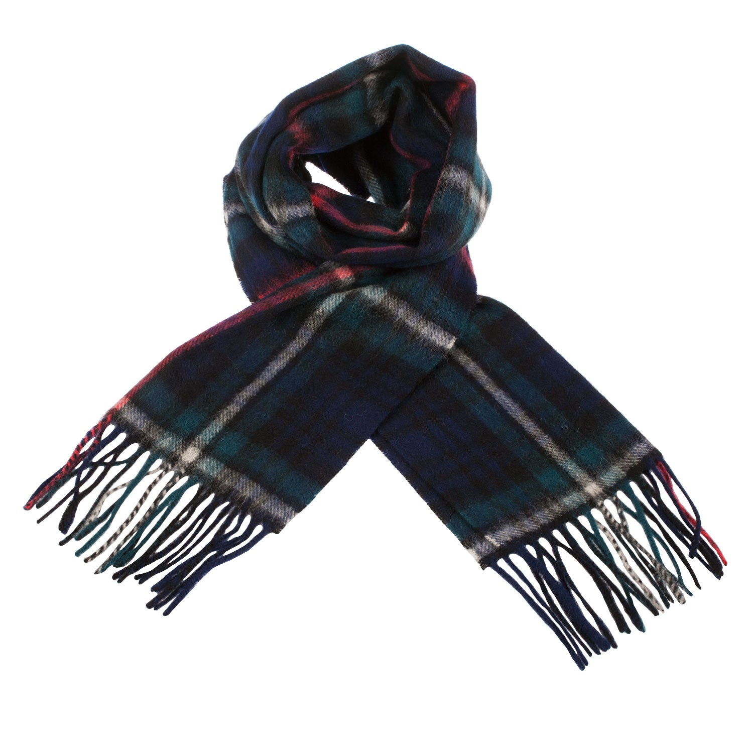 Edinburgh 100% Lambswool Tartan Scarf Mackenzie