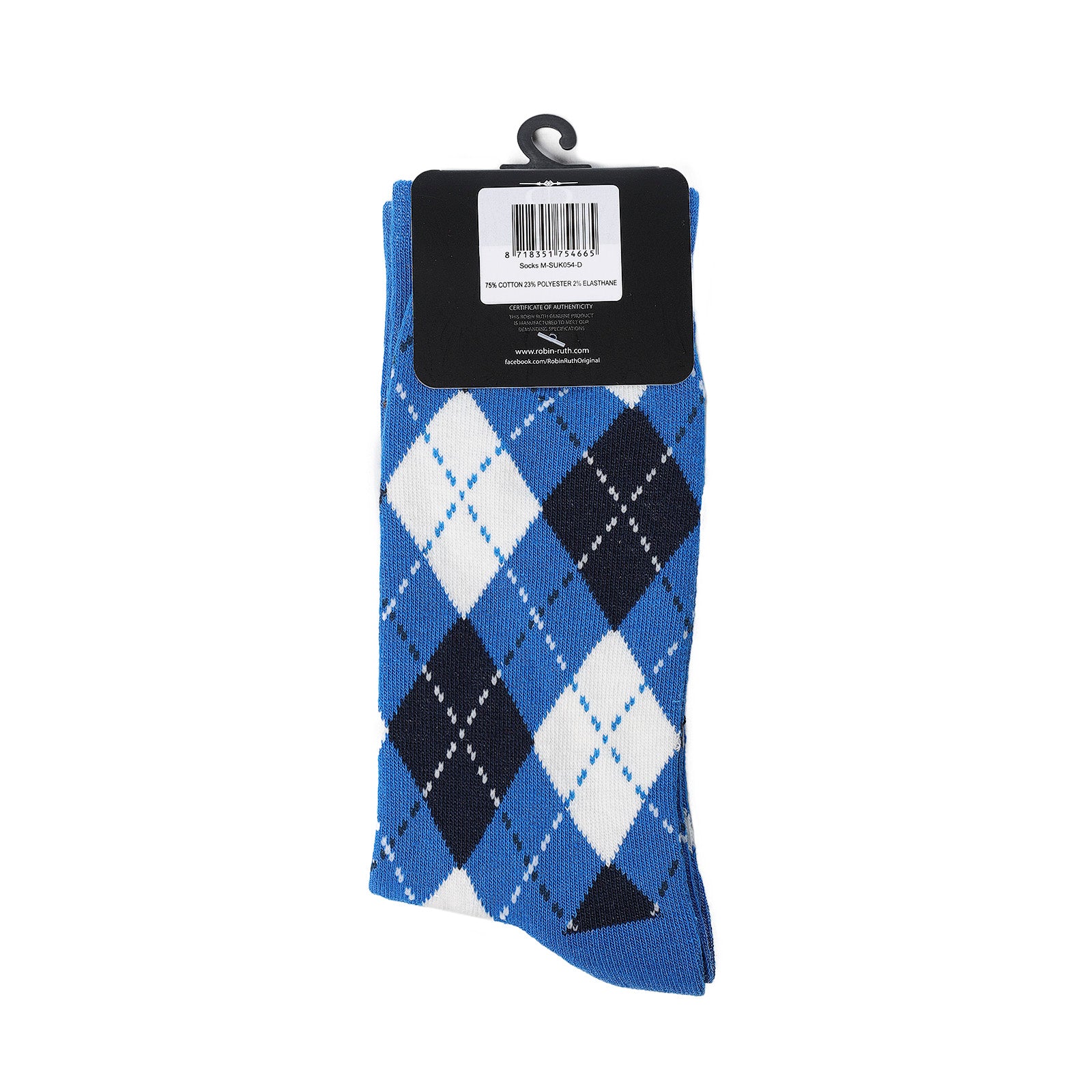 Mens Socks Scotland Check