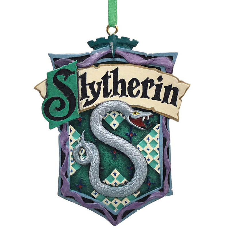 Hp Slytherin Crest Hanging Ornament 8Cm
