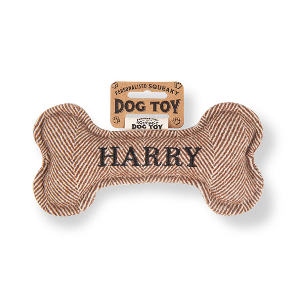 Squeaky Bone Dog Toy Harry