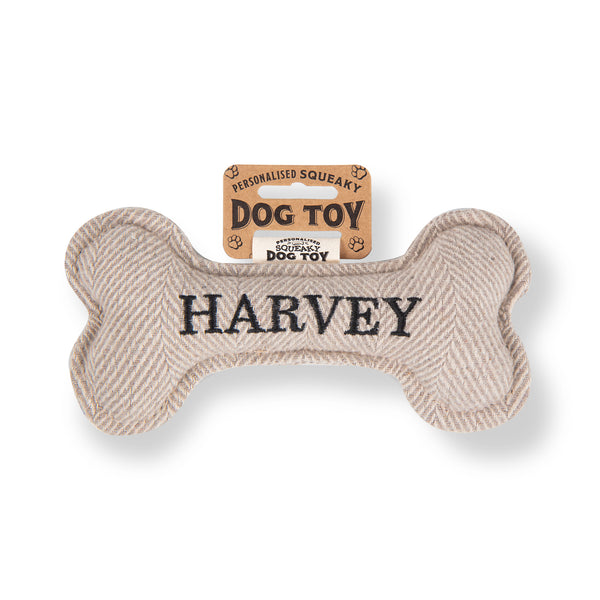 Squeaky Bone Dog Toy Harvey