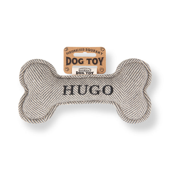 Squeaky Bone Dog Toy Hugo