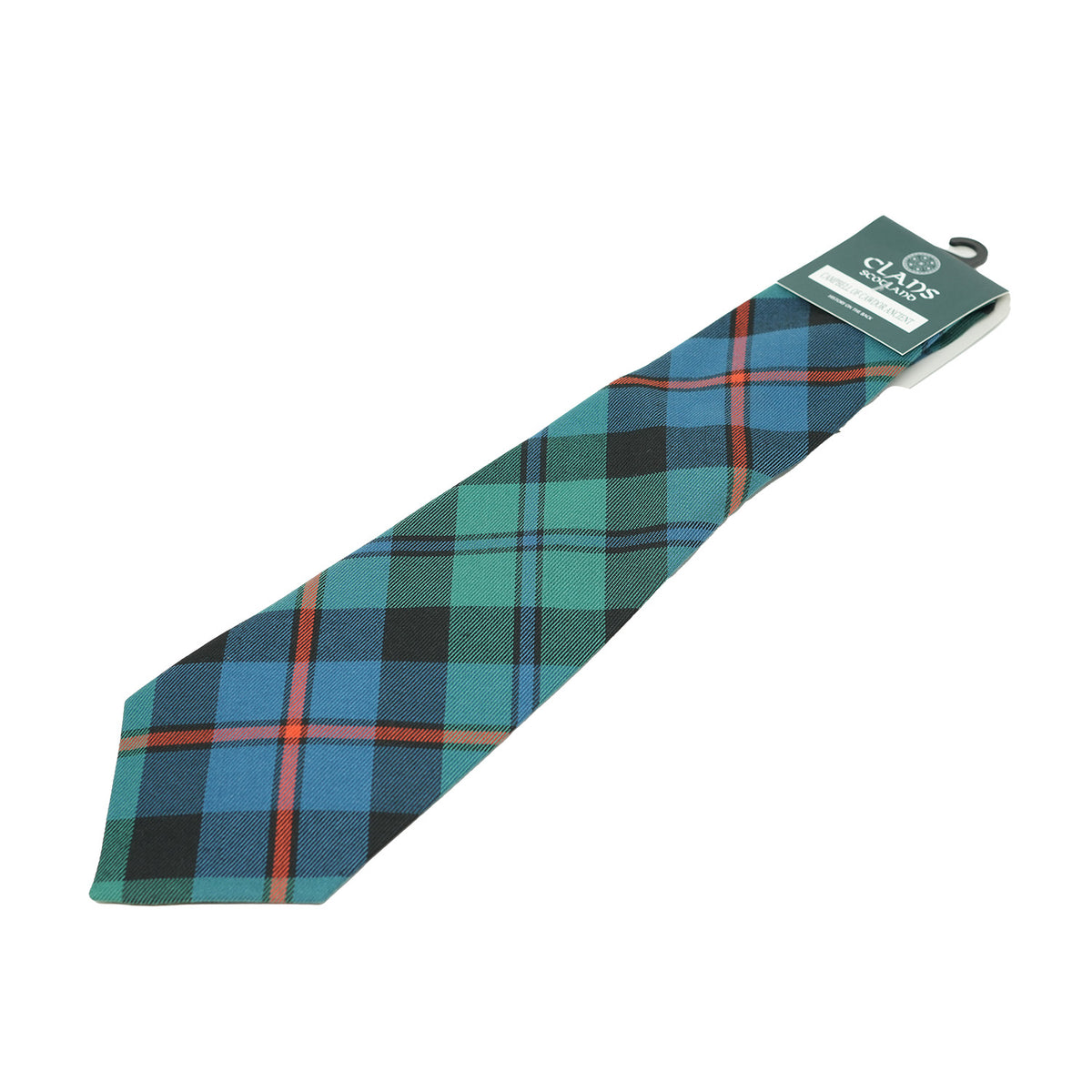 Traditional Scottish Clan Tartan Tie – Traditional Plaid Necktie - CAMPBELL OF CAWDOR ANCIENT