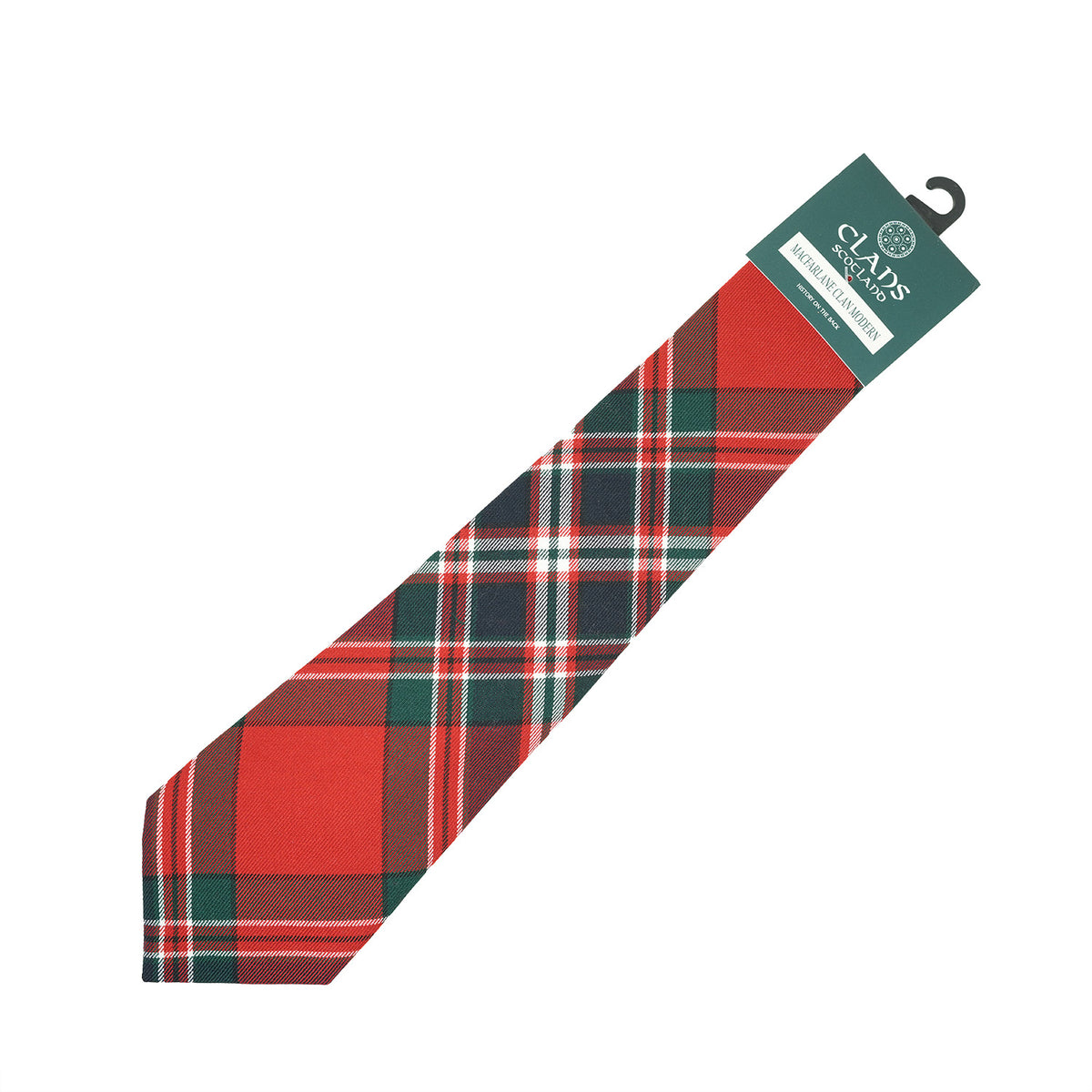 Traditional Scottish Clan Tartan Tie – Traditional Plaid Necktie - MACFARLANE CLAN