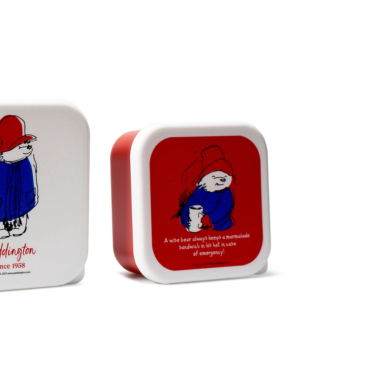 Paddington Bear Nesting Snack Boxes – Set of 3