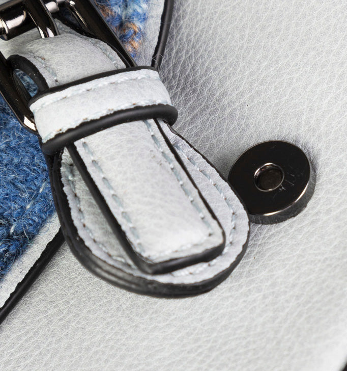 Calton Satchel Blue Tartan