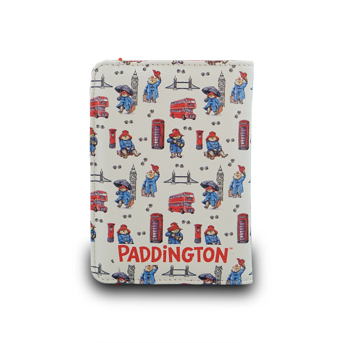 Paddington Bear London Faux Leather Passport Holder & Travel Wallet