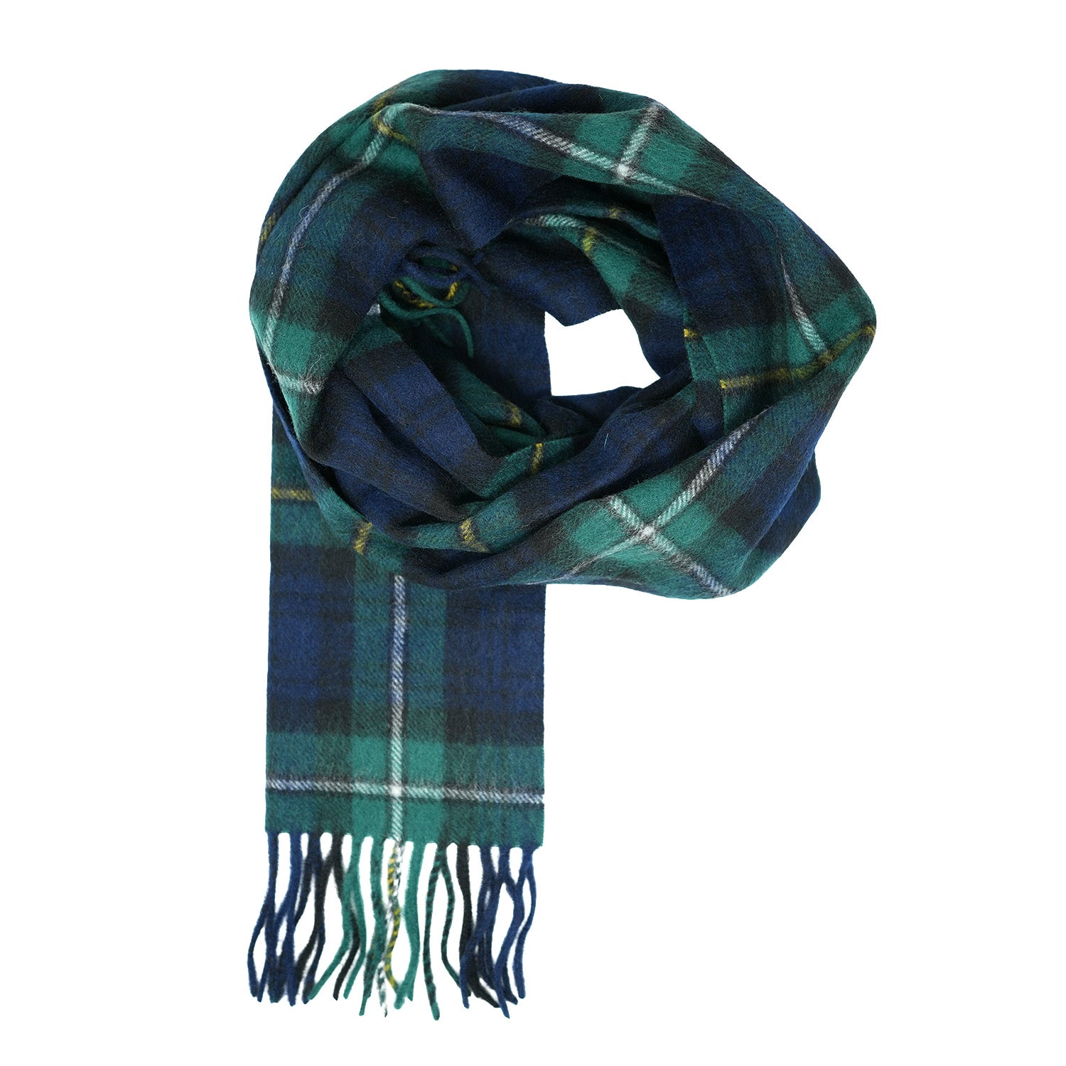 Tartan of Scotland 100% Pure New Wool Clan Scarf - Campbell