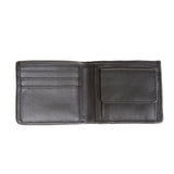 Mens Ht Vegan Leather Wallet Blue & Brown Check / Black