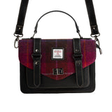 Ht Leather Satchel Bag Black Watch/Tan
