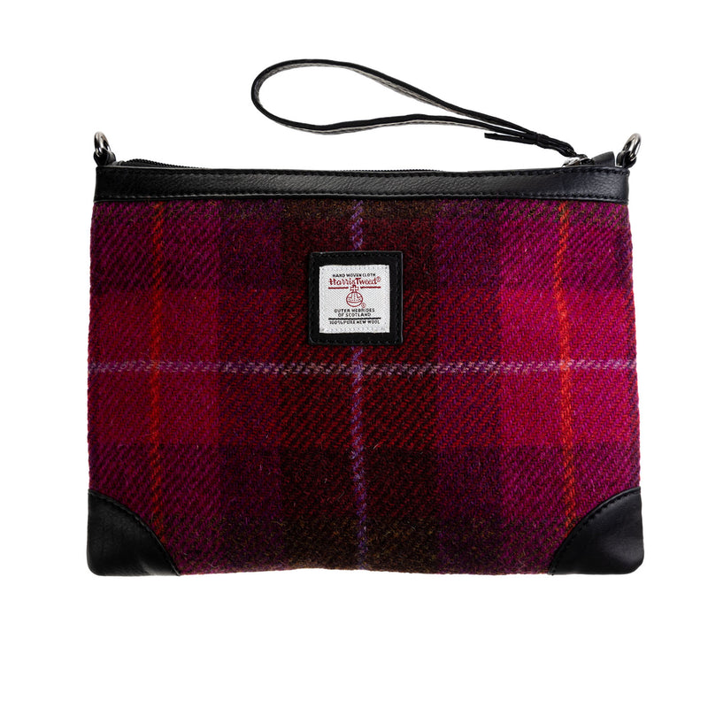 Ht Leather Cross Body Bag Black Watch/Black