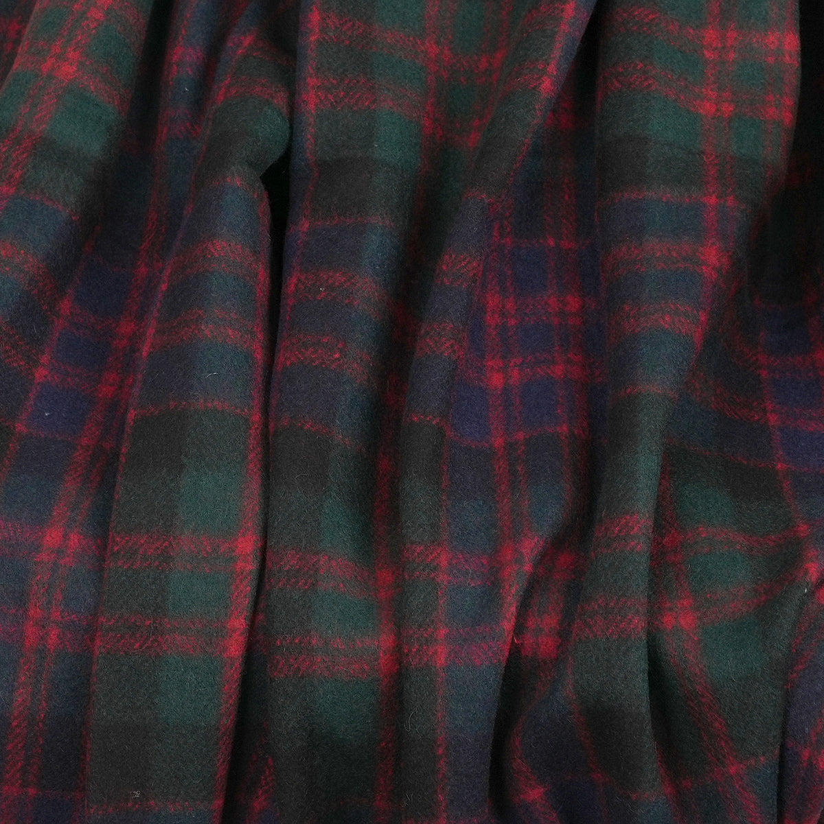 Scottish Tartan Wool-Blend Blanket Throw – Highland Comfort - MACDONALD