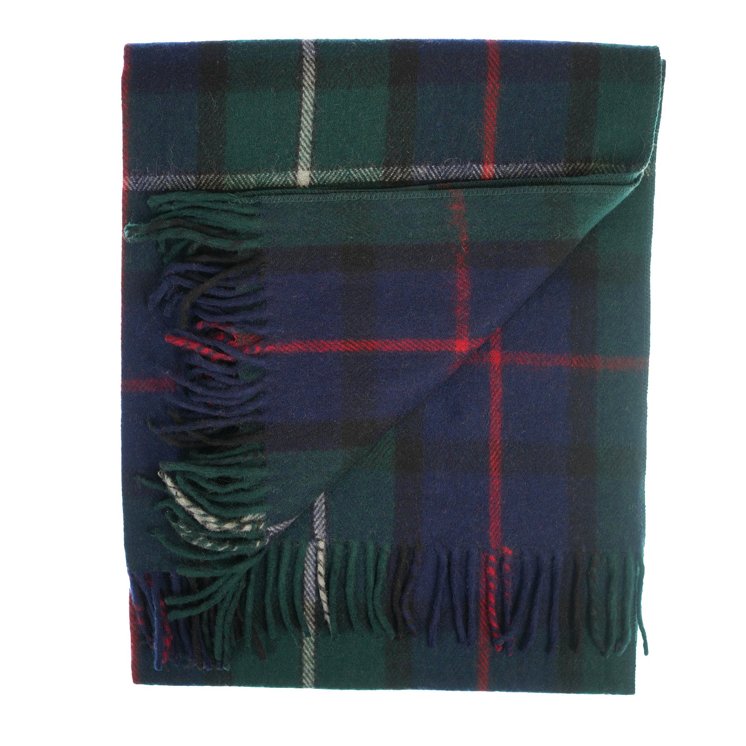 Highland Hearth – Recycled Wool Tartan Knee Blanket - MACKENZIE
