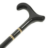 Derby Bijoux Black Cane