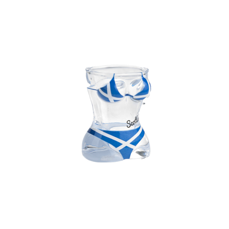 Bikini Glass Small - Scotland Flag