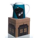 Dw Teal Tardis Teapot