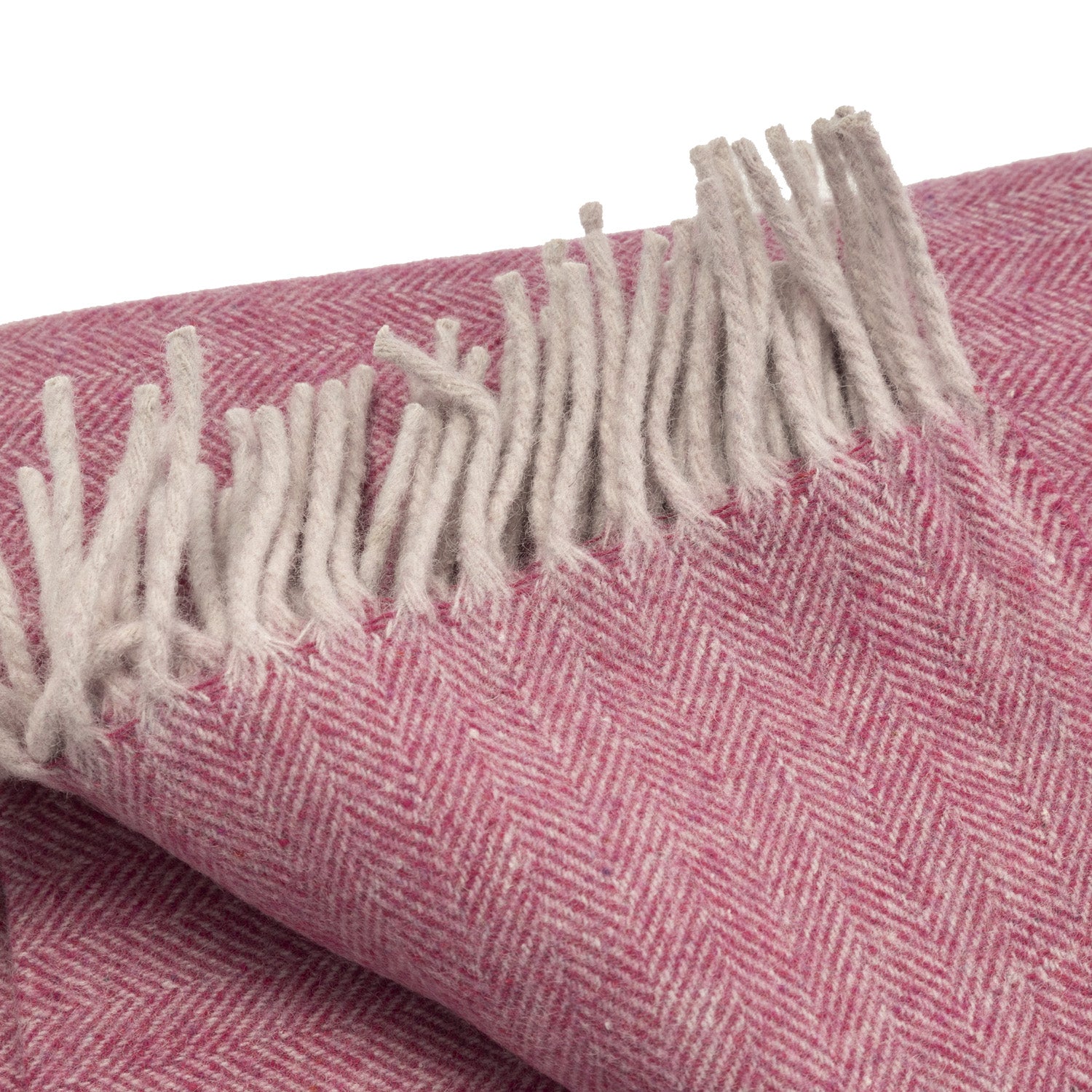 Herringbone Blanket Pink