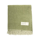 Herringbone Blanket Green