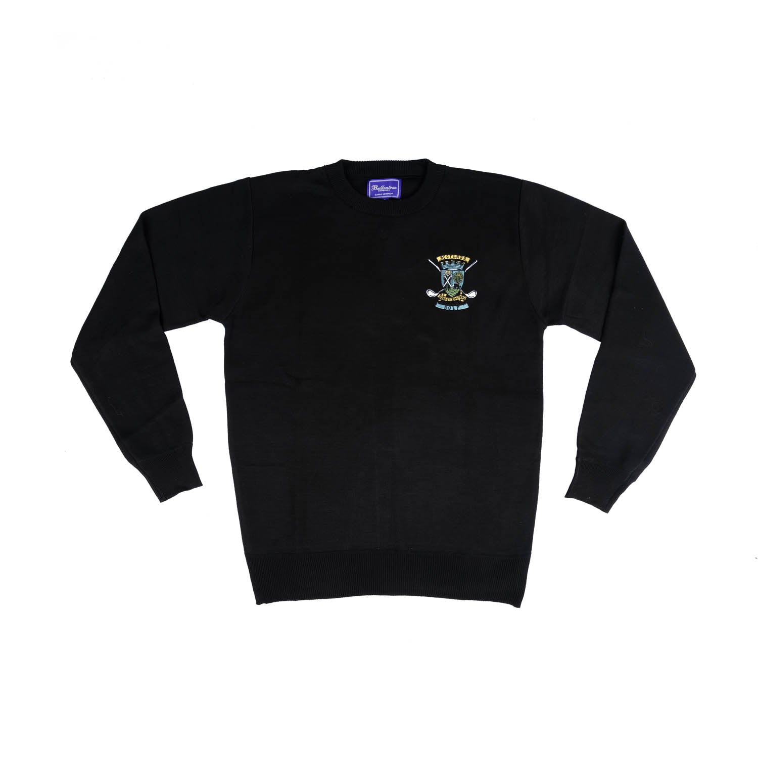 Ballantrae Golf Jumper Black