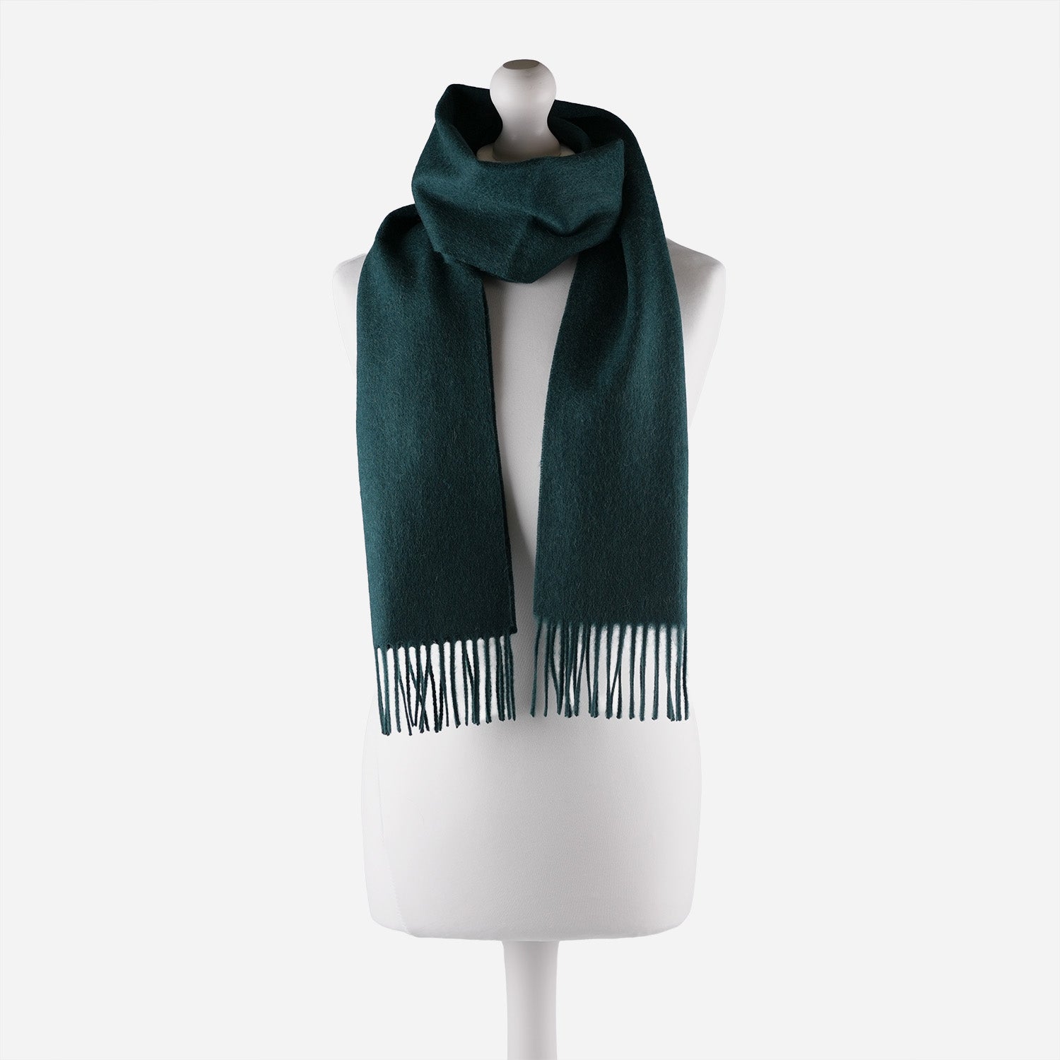 Edinburgh 100% Lambswool Tartan Scarf Rainforest