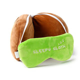 Relaxeazzz Sloth Plush Pillow Eye Mask