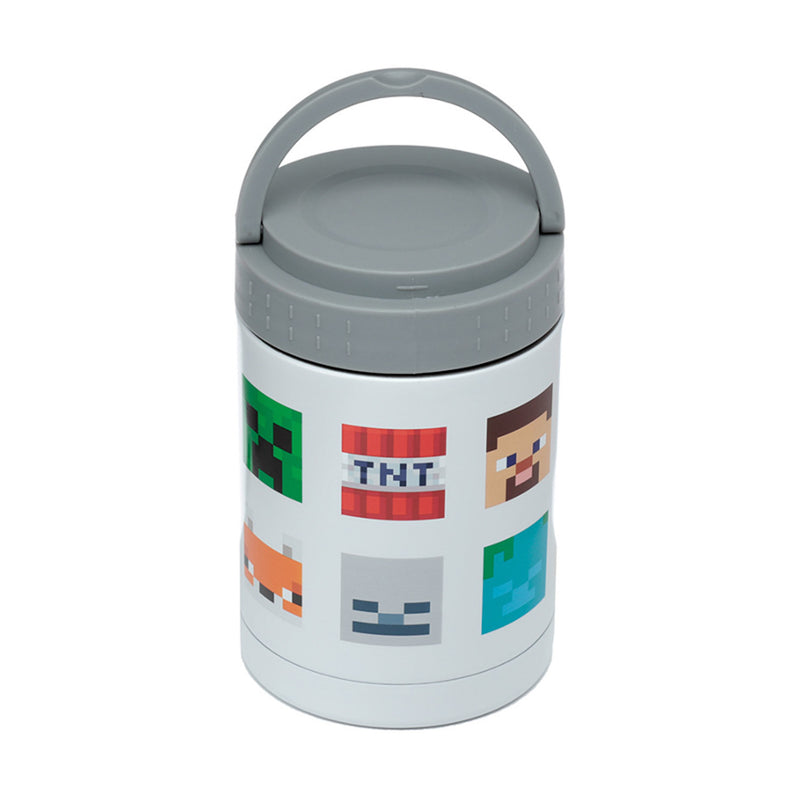 Minecraft Faces Insulated Lunch Pot