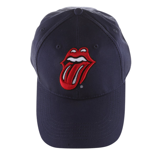 Rolling Stones Tongue Baseball Cap Navy