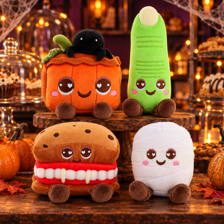 Keel Toys Halloween Bakery Treats Soft Toys - Scented Plush - Mummy marshmallow