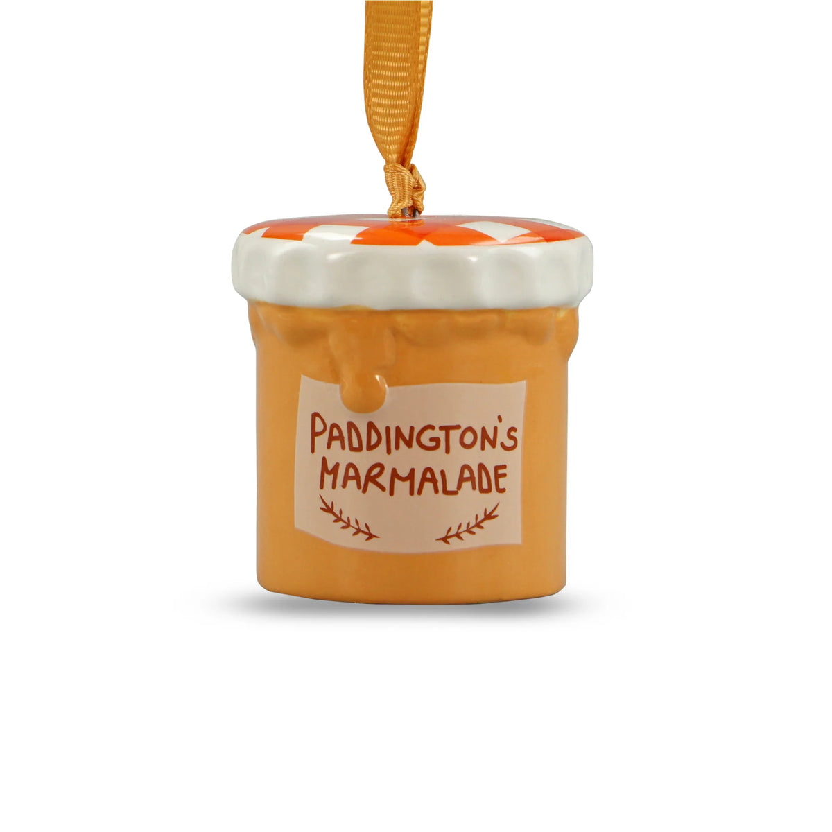 Paddington Bear Marmalade Jar Ceramic Christmas Decoration