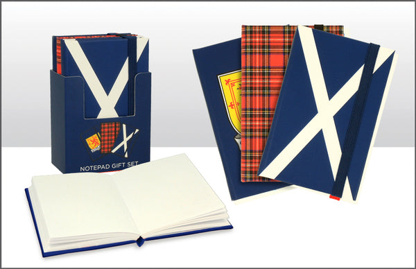 Scotland Mini Notebooks Set Of 3