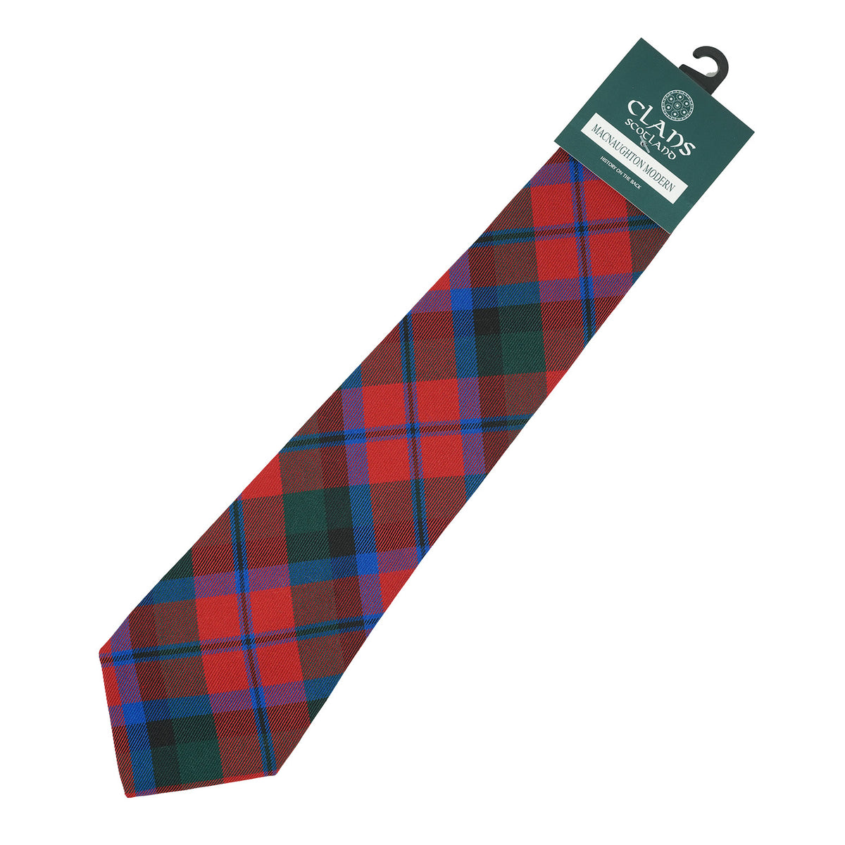 Traditional Scottish Clan Tartan Tie – Traditional Plaid Necktie - MACNAUGHTON