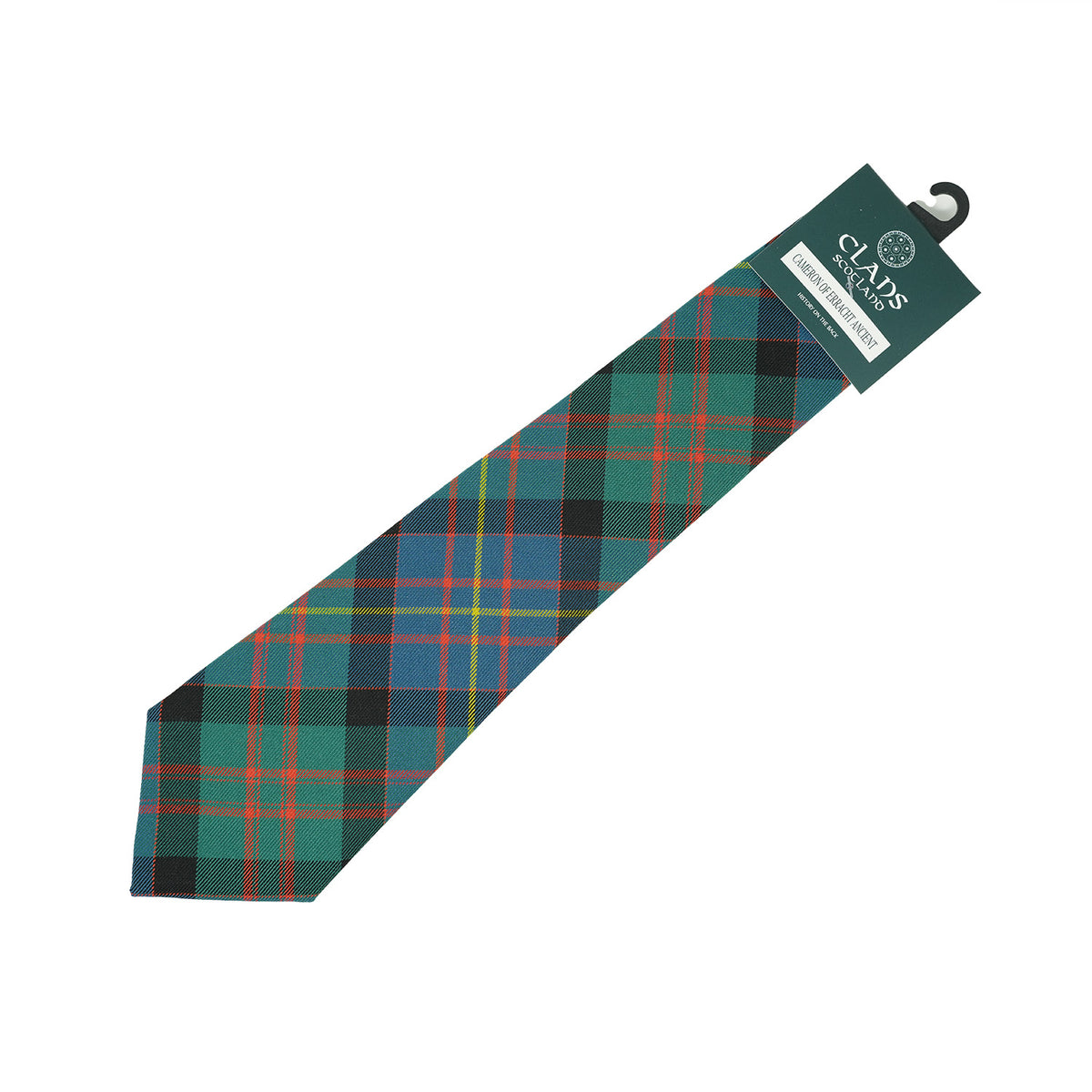 Traditional Scottish Clan Tartan Tie – Traditional Plaid Necktie - CAMERON OF ERRACHT ANCIENT