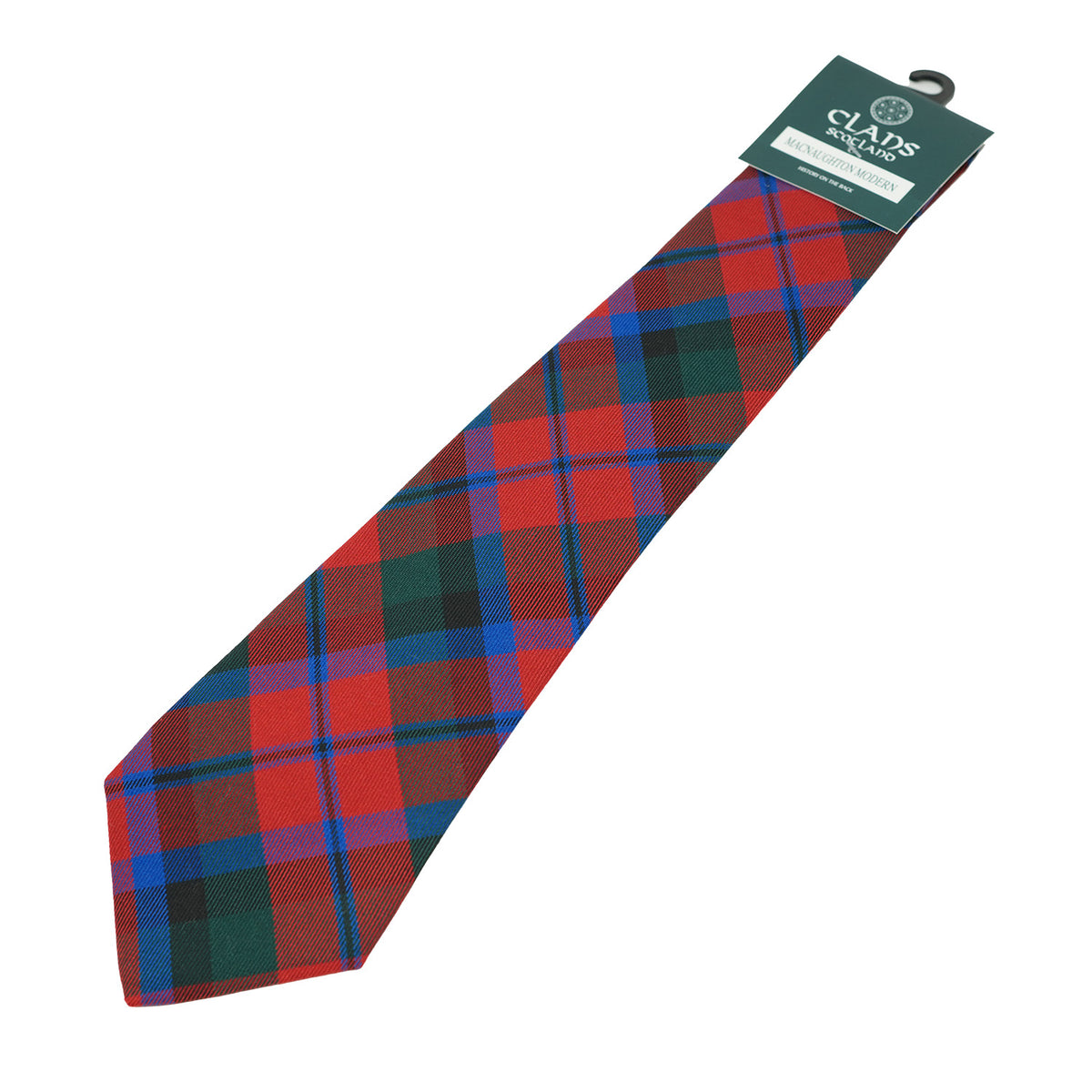 Traditional Scottish Clan Tartan Tie – Traditional Plaid Necktie - MACNAUGHTON