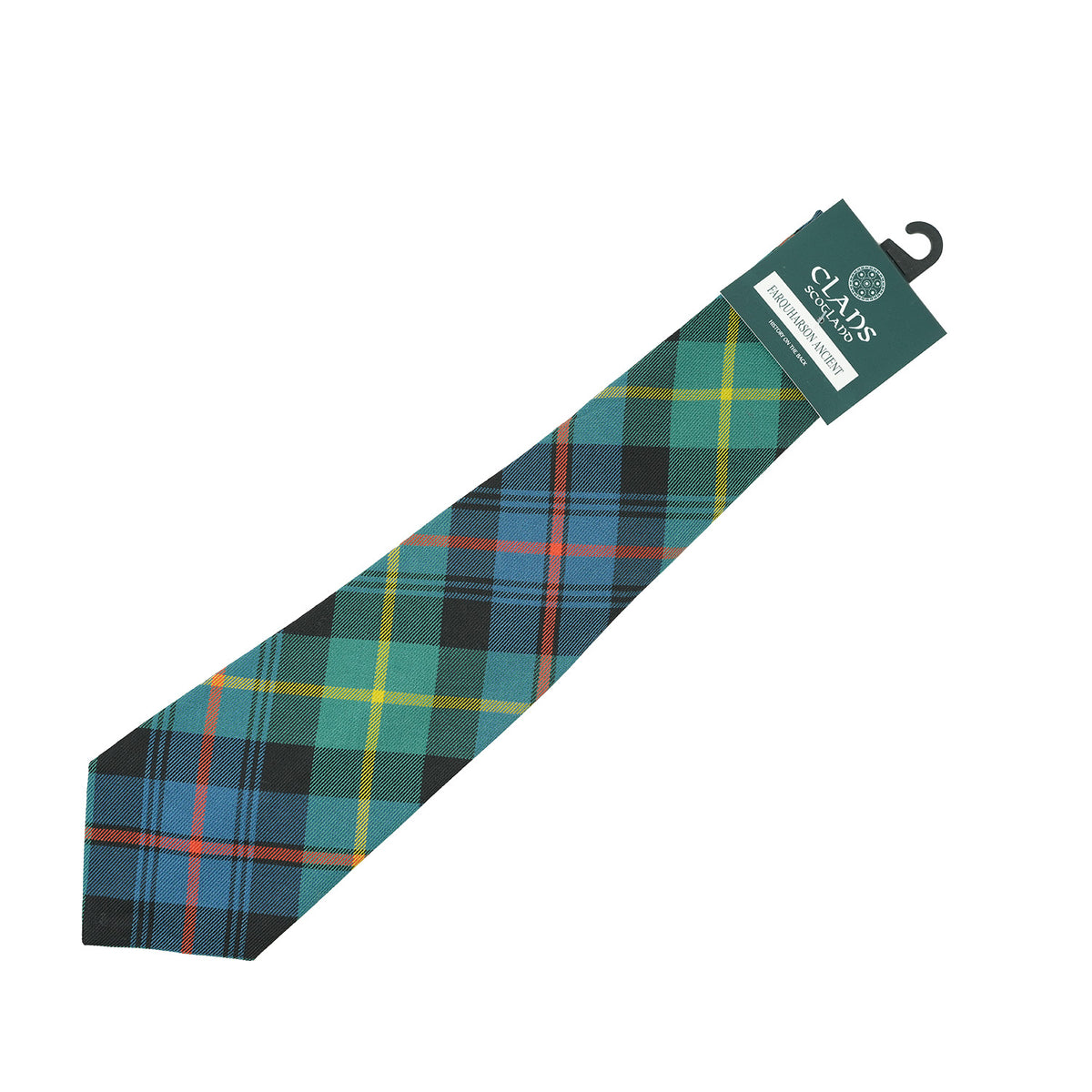 Traditional Scottish Clan Tartan Tie – Traditional Plaid Necktie - FARQUHARSON ANCIENT