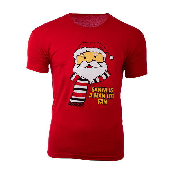 Xmas Tshirt Santa Man U Fan